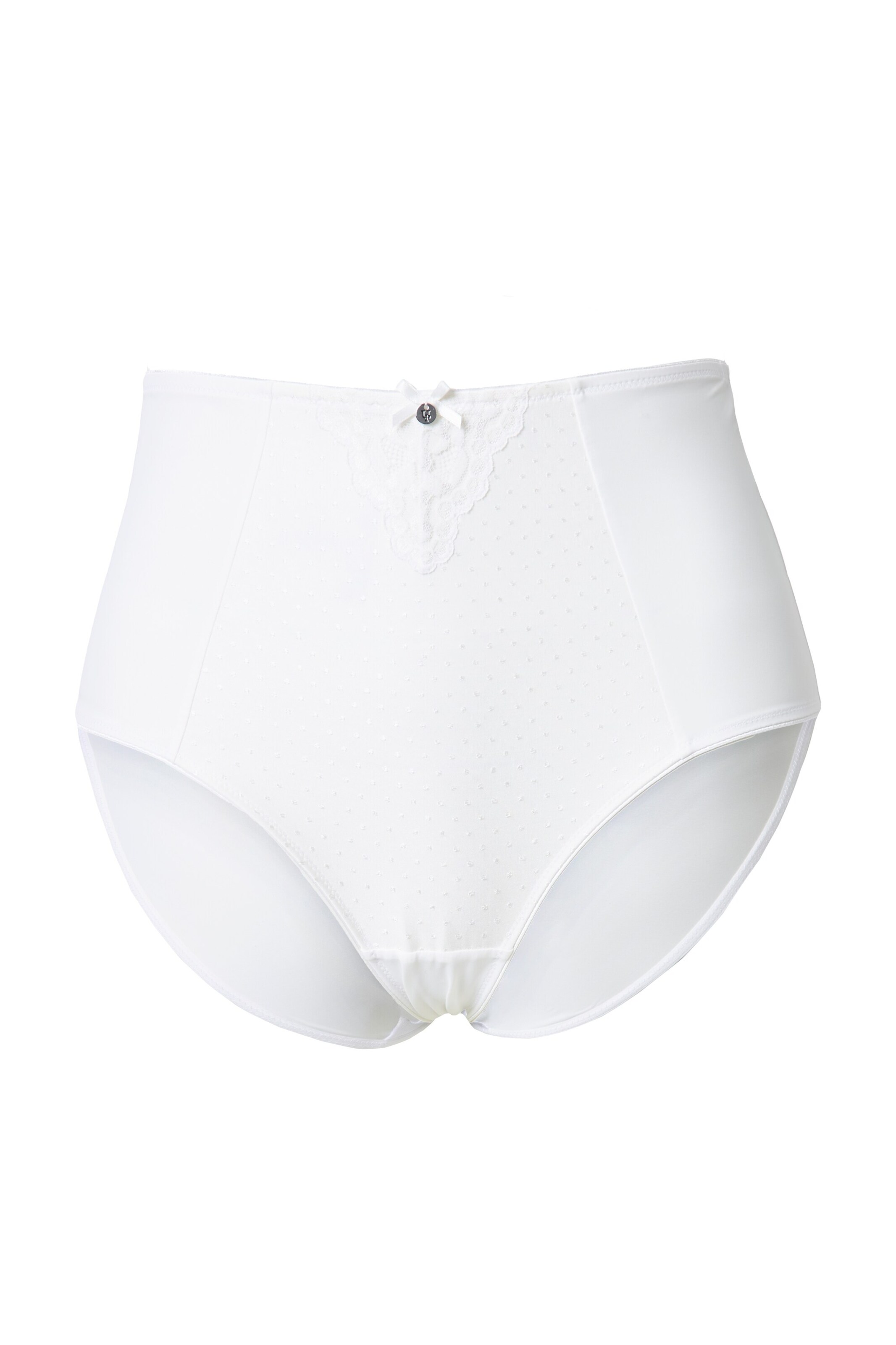 Ulla Popken Broekje in Wit: voorkant