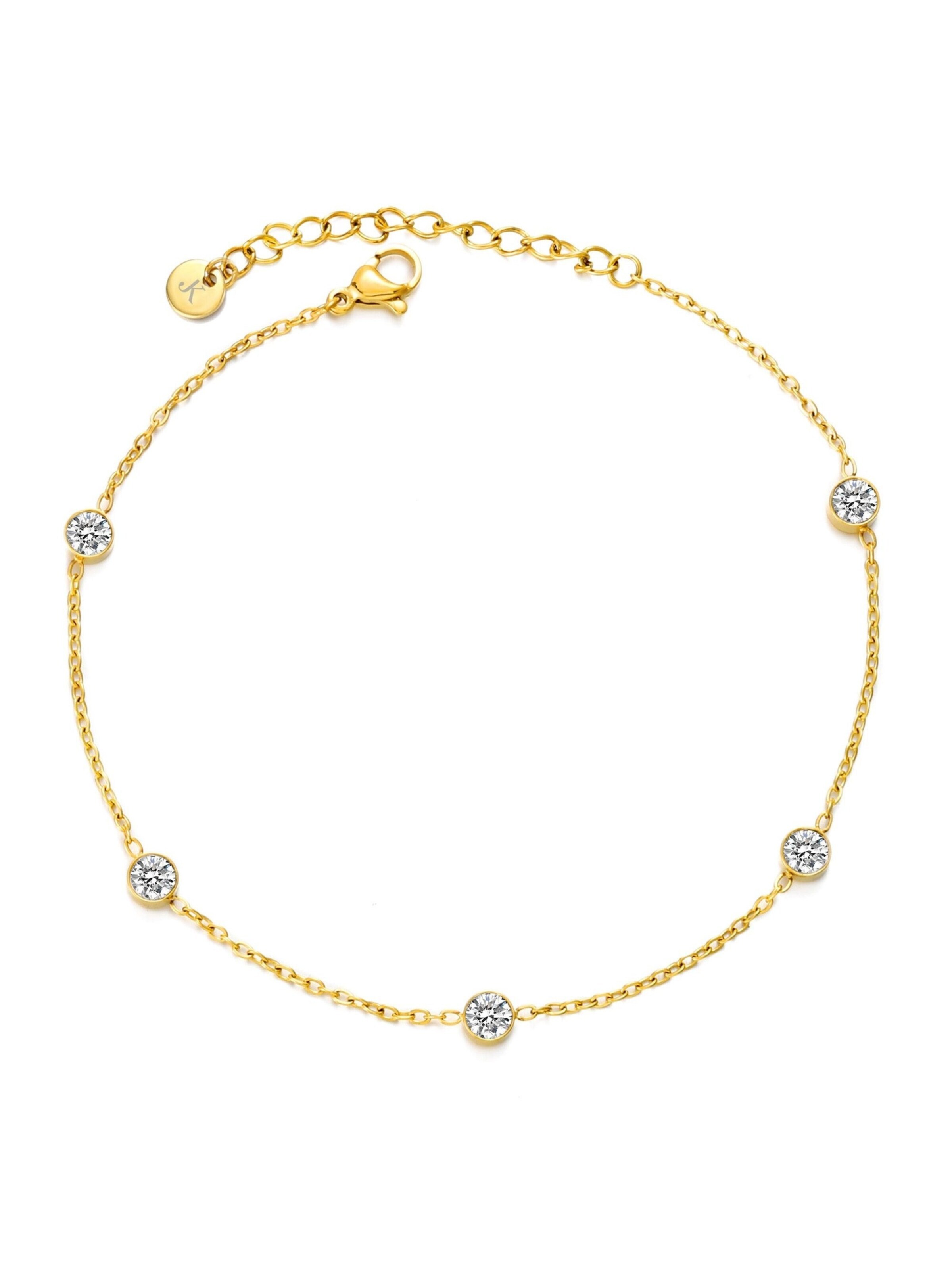Kim Johanson Bracelet 'Gina' in Gold: front