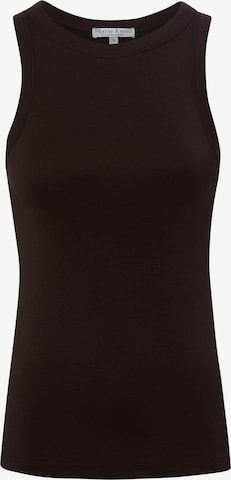 Marie Lund Top in Braun: Vorderseite