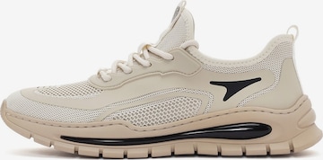 Derimod Platform trainers in Beige: front