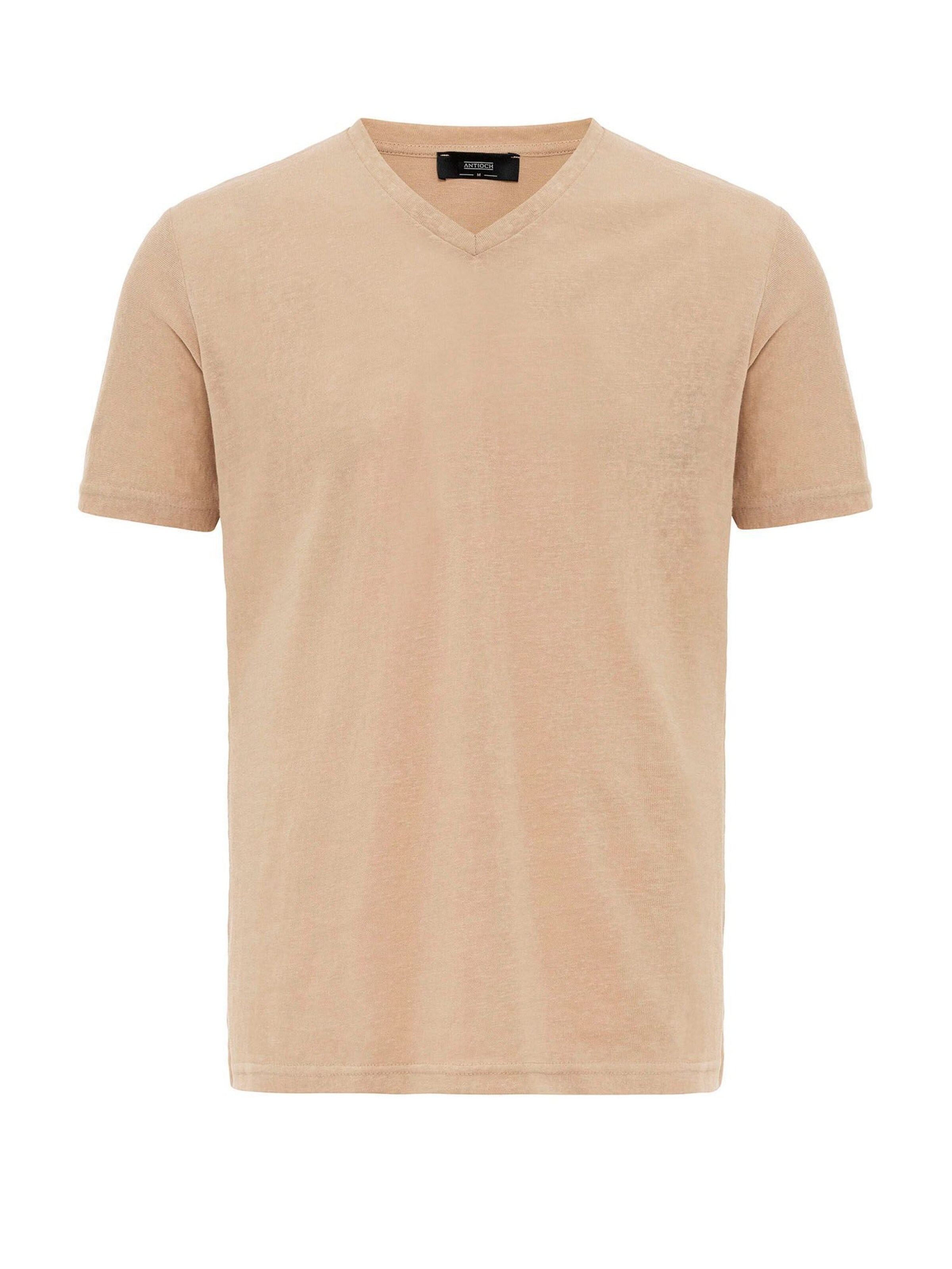 Maglietta di Antioch in beige: frontale