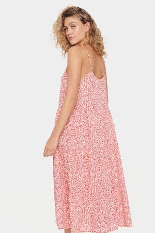 SAINT TROPEZ Sommerkleid 'Eda' in Pink