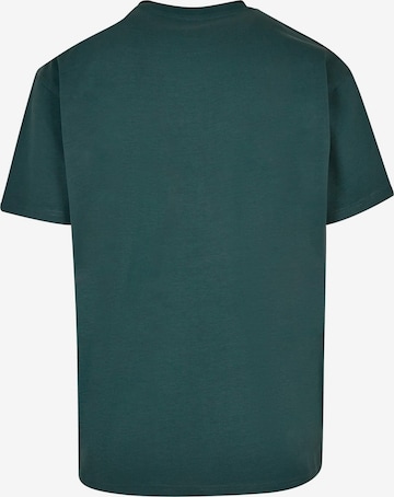 T-Shirt 'Tennis Racket' Merchcode en vert