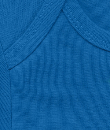 LOGOSHIRT Romper/Bodysuit 'Krümelmonster' in Blue