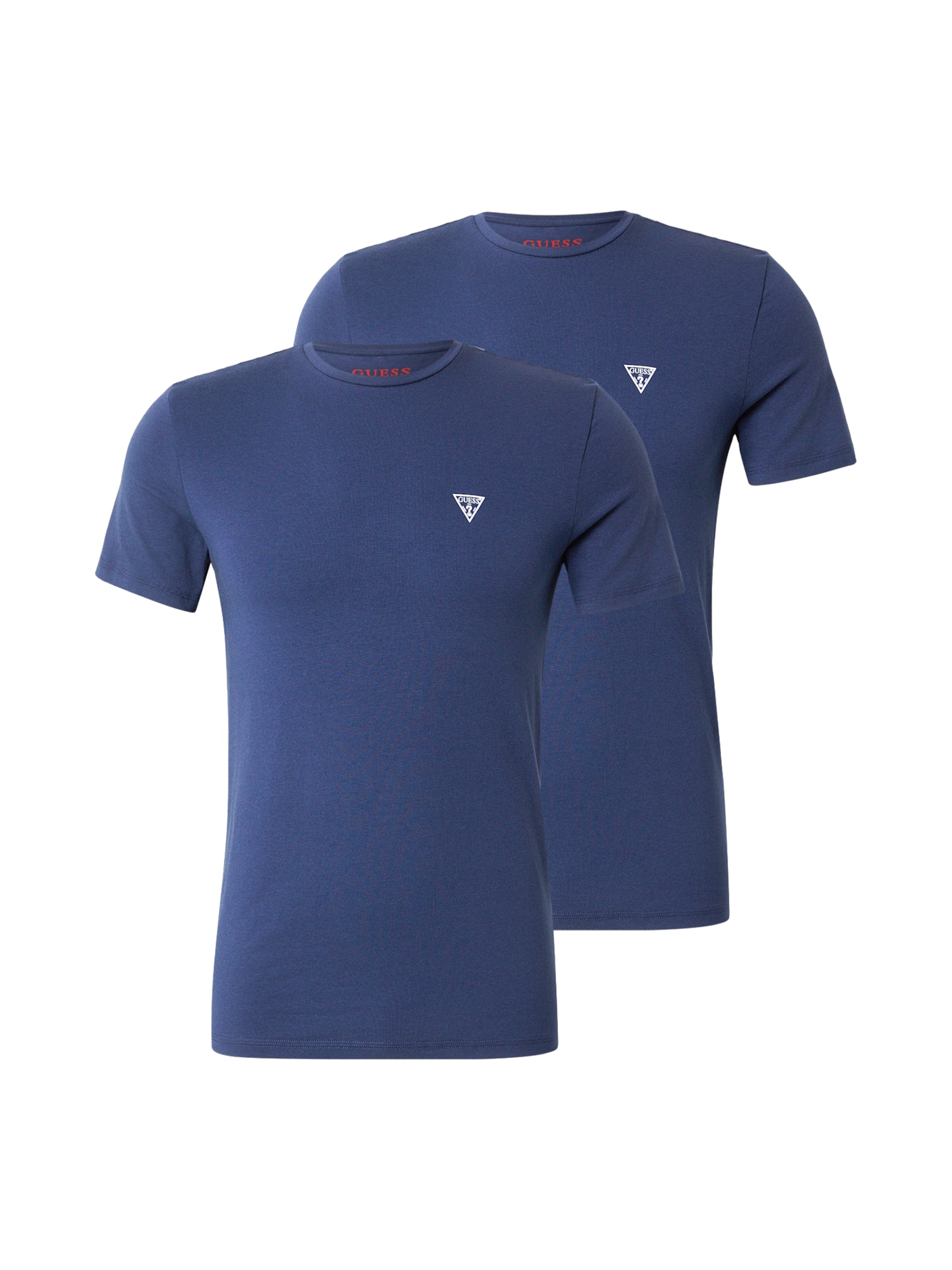 T-Shirt 'CALEB HERO' GUESS en bleu : devant