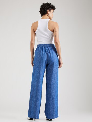 Wide Leg Pantalon s.Oliver en bleu