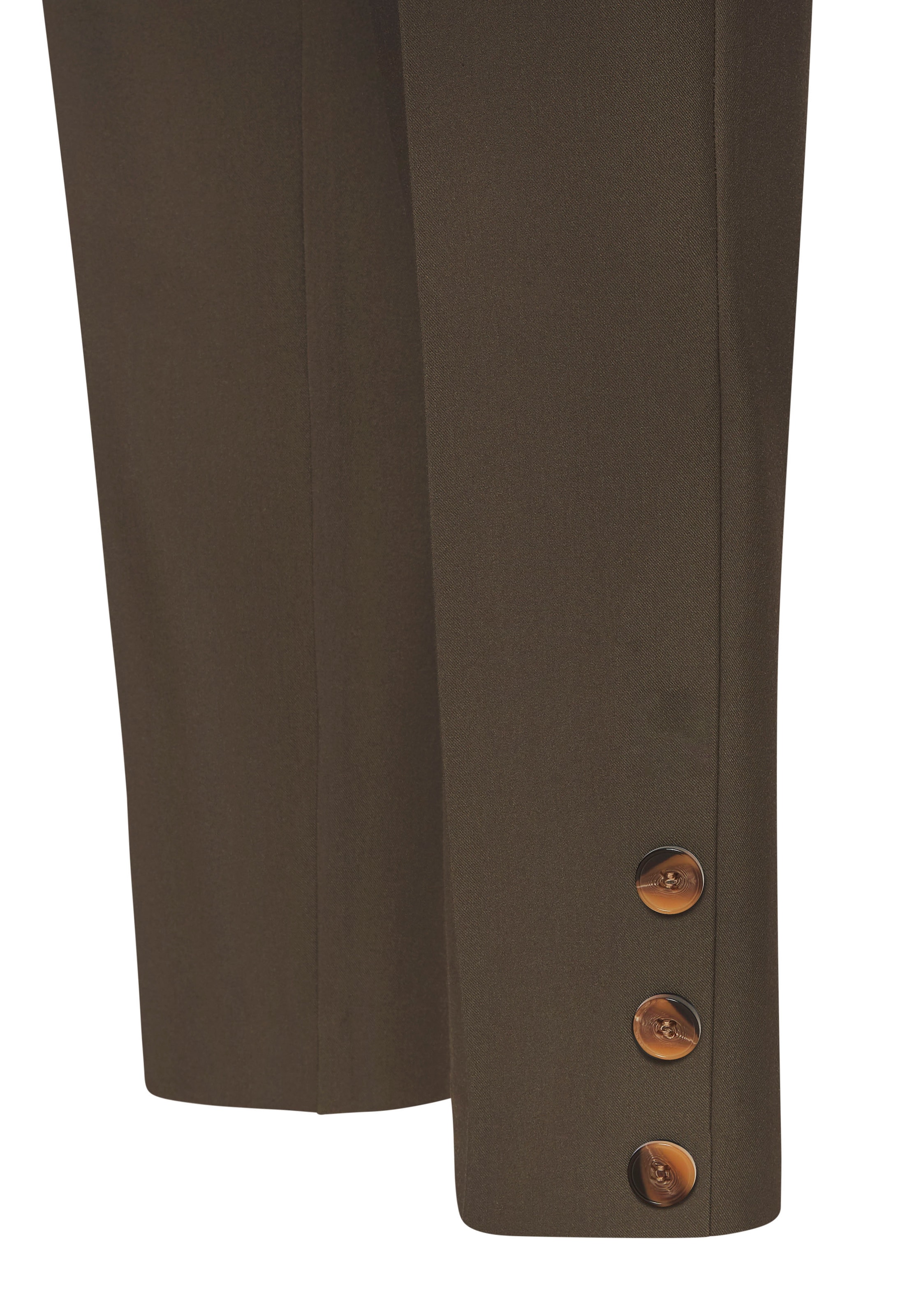 Slimfit Pantaloni con piega frontale di LASCANA in verde