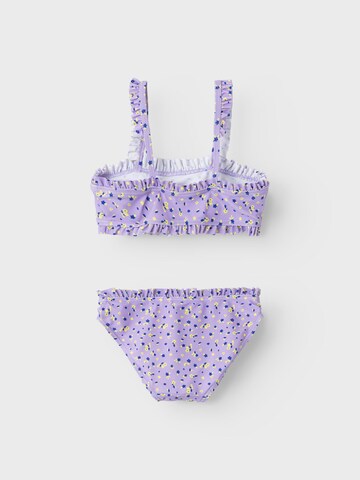 NAME IT Bralette Bikini 'Zikeline' in Purple