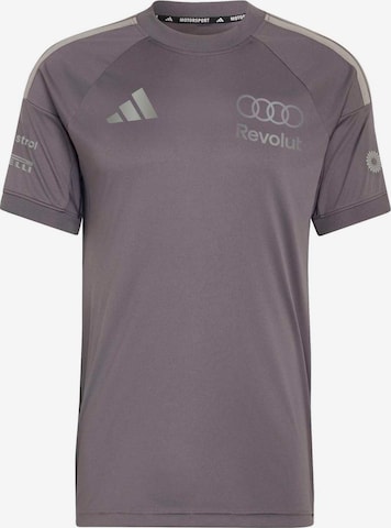 ADIDAS SPORTSWEARTehnička sportska majica 'Audi Formula One Team Driver' - siva boja: prednji dio