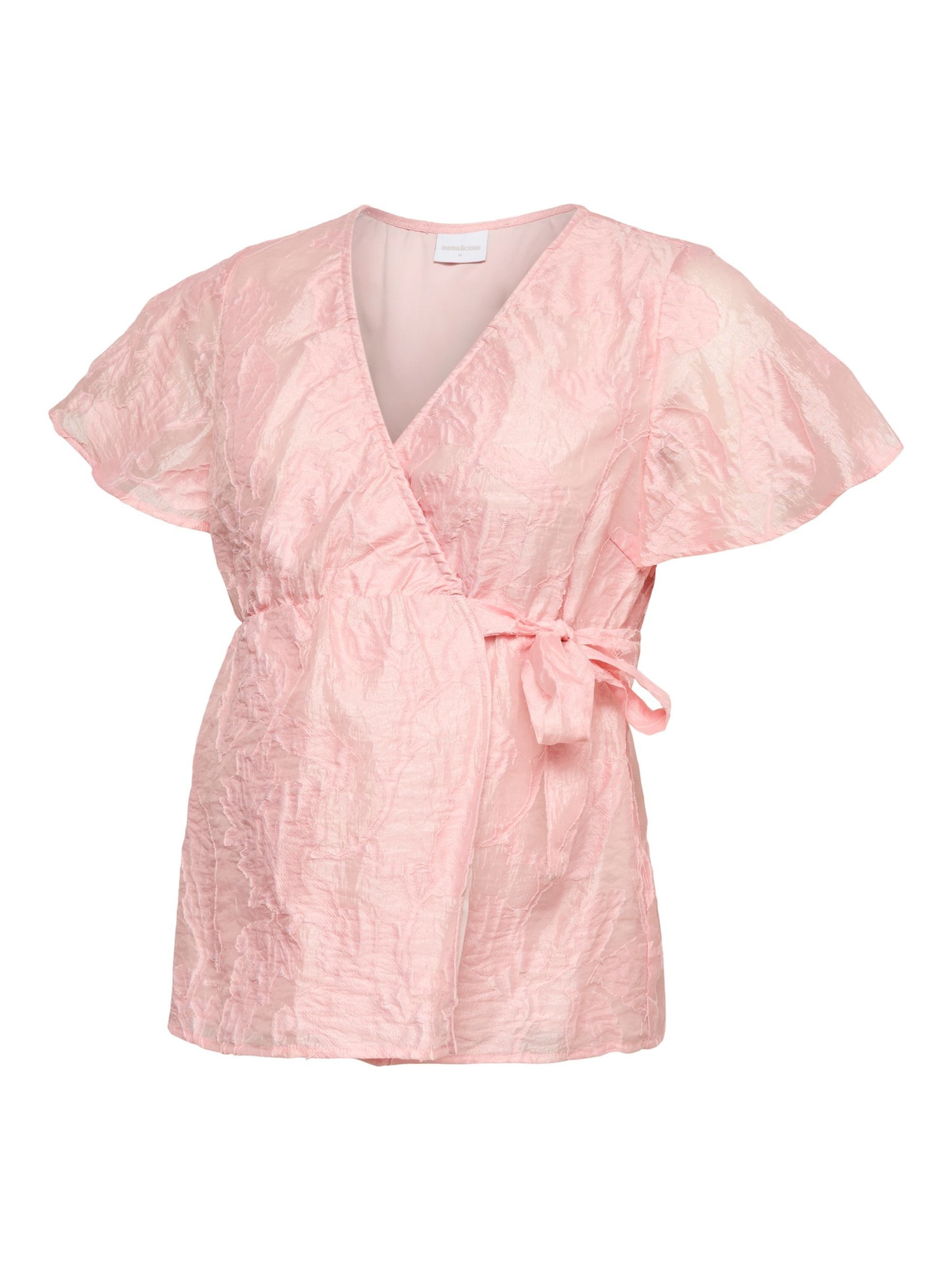 MAMALICIOUS Blouse in Roze: voorkant