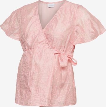 Chemisier MAMALICIOUS en rose : devant