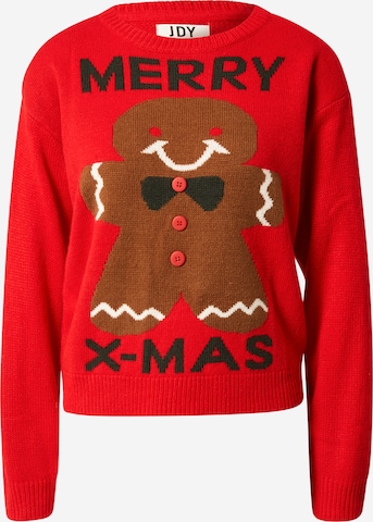 JDY Sweater 'COOKIE' in Red: front