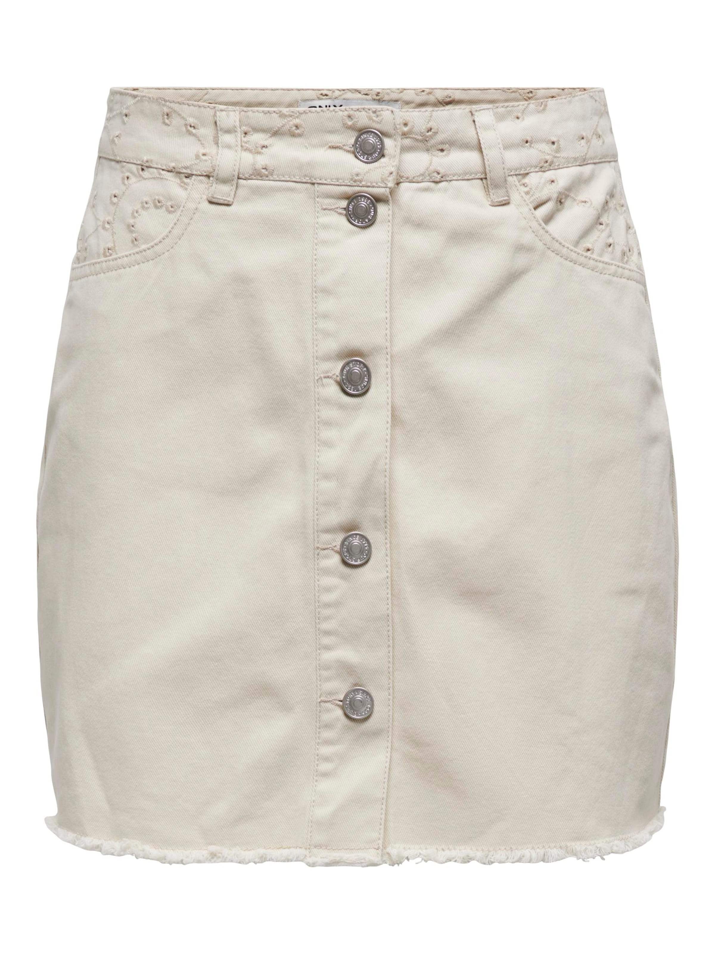 ONLY Φούστα 'ELSA' σε γκρι: μπροστά