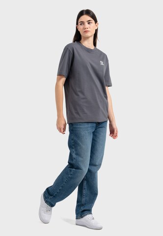 Oldskull Shirt 'Basic Oldskull 25' in Grey