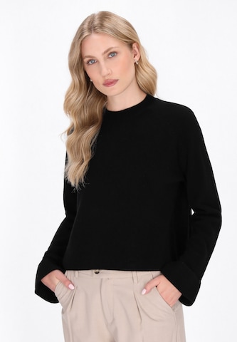 Pull-over 'Classic' DreiMaster Klassik en noir : devant
