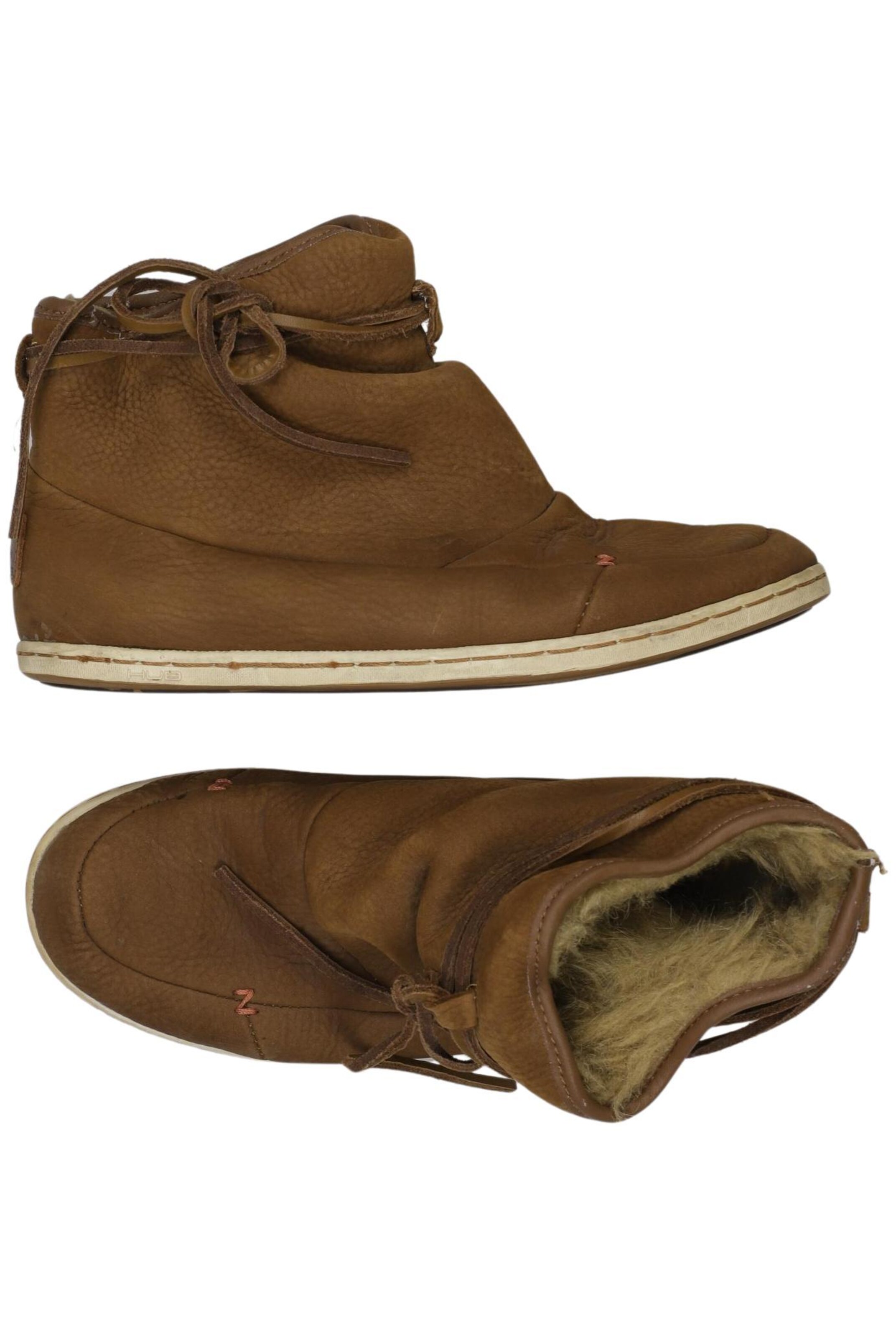 HUB Dress Boots in 37 in Brown: front