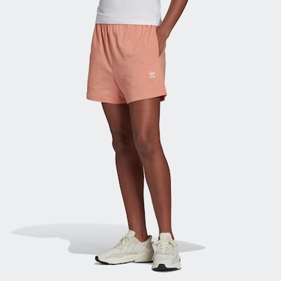 ADIDAS ORIGINALS Shorts in hellorange, Modelansicht