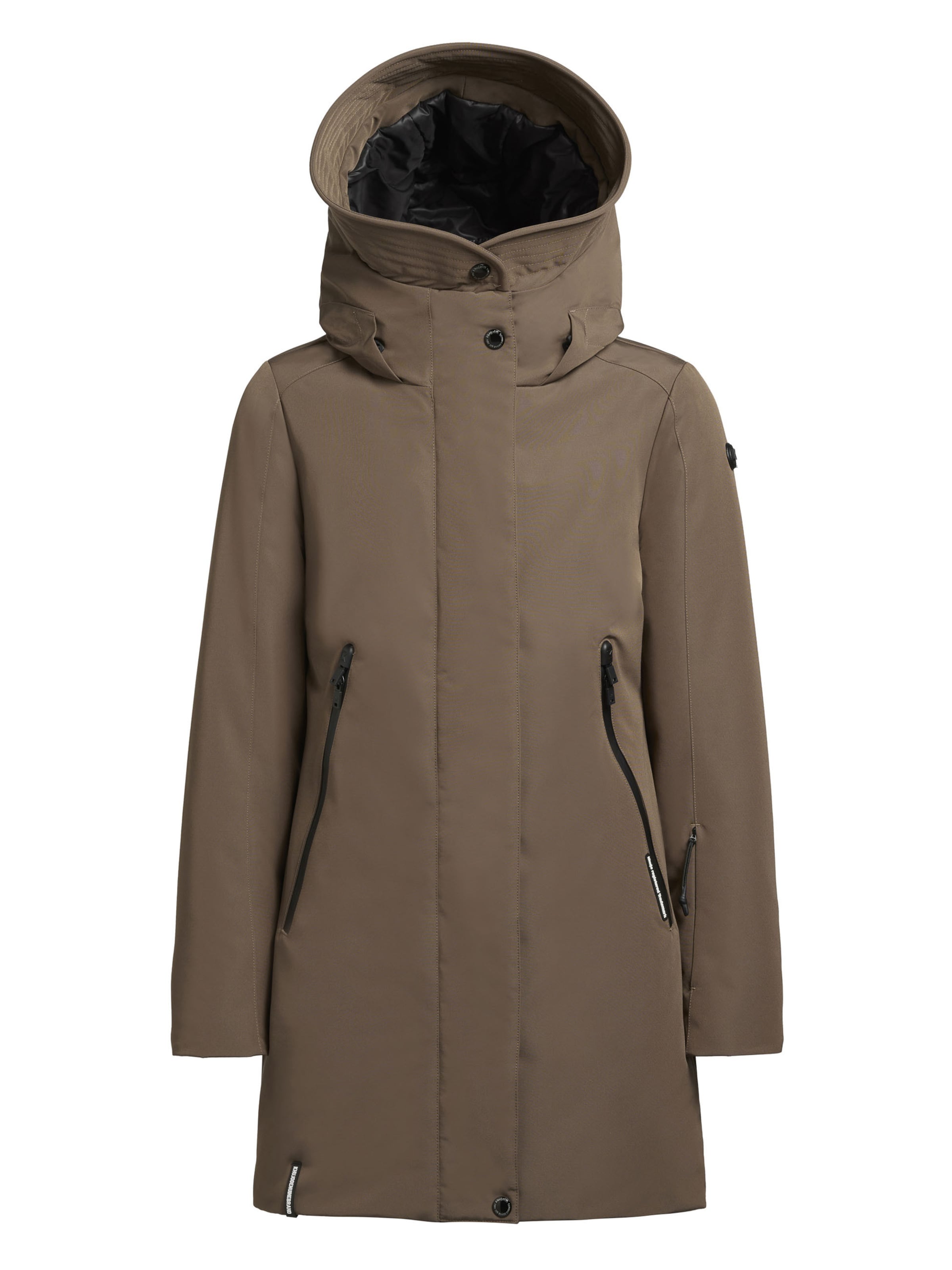 khujo Winter jacket 'Viona5' in Brown: front