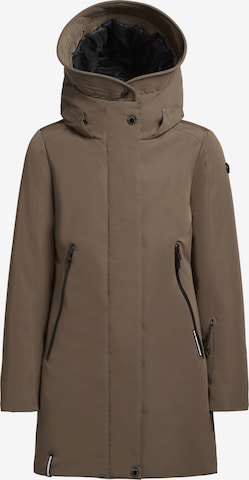 brūns khujo Ziemas jaka 'Viona5': no priekšpuses