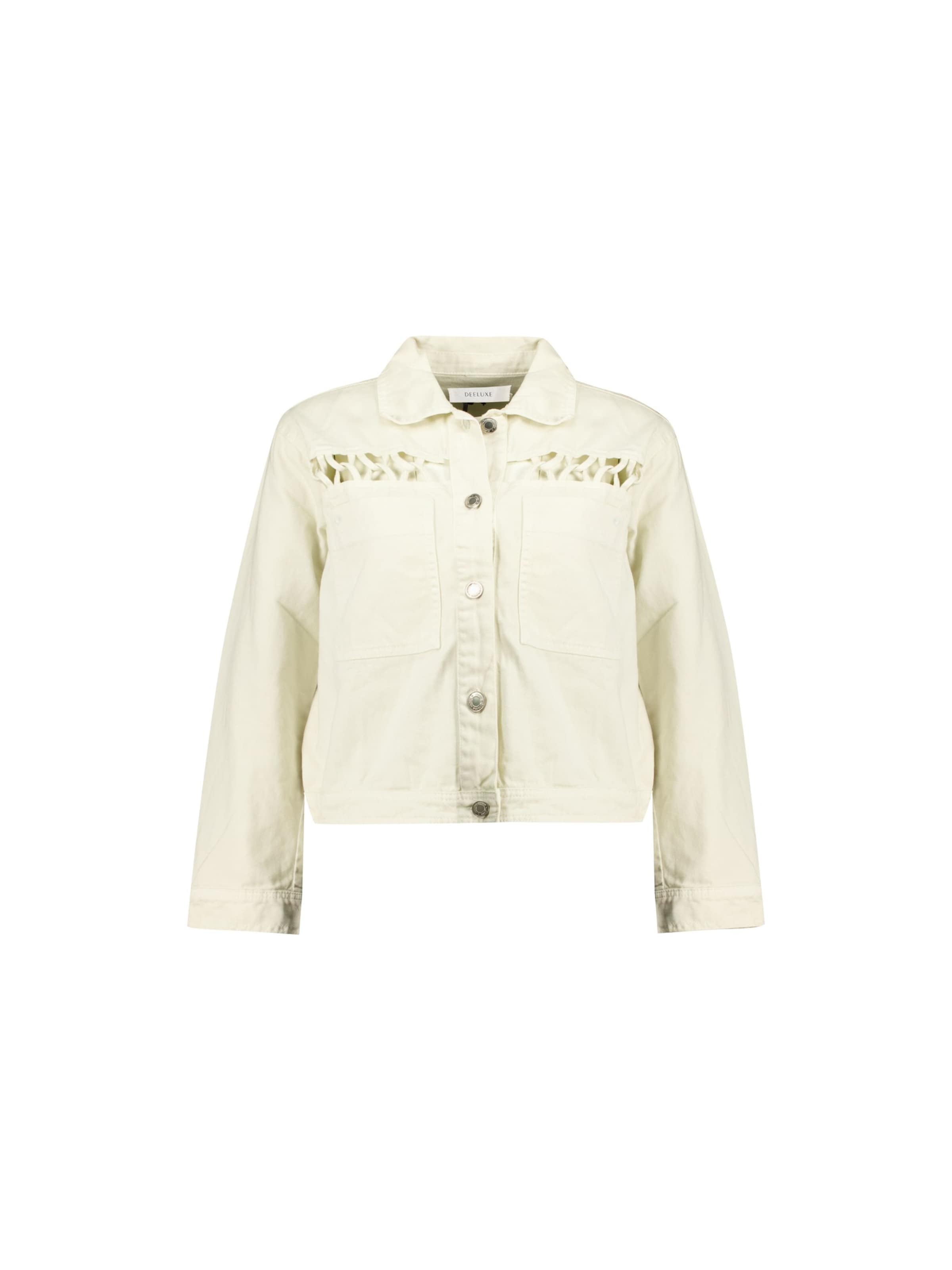 Deeluxe Between-Season Jacket 'Larossa' in White: front