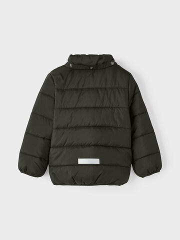 NAME IT Winter Jacket 'Memphis' in Green