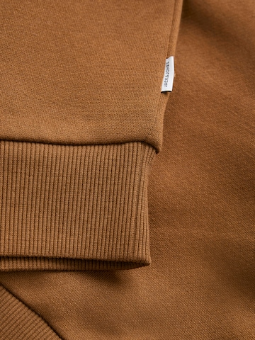 JACK & JONES Sweatshirt 'JJEBradley' in Brown