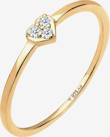 Elli DIAMONDS Ring in Gold: front