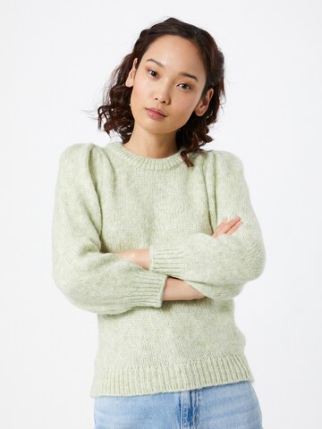 ONLY Sweater 'BENIN' in Green: front