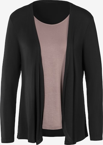 LASCANA Shirt in Zwart: voorkant