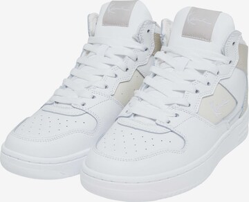 Karl Kani High-Top Sneakers in White