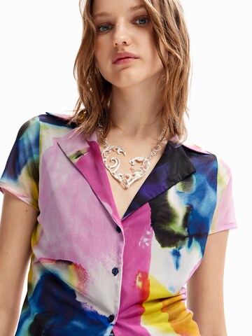 Desigual Bluse i blandingsfarvet