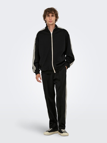Giacca sportiva '22035171' di Only & Sons in nero
