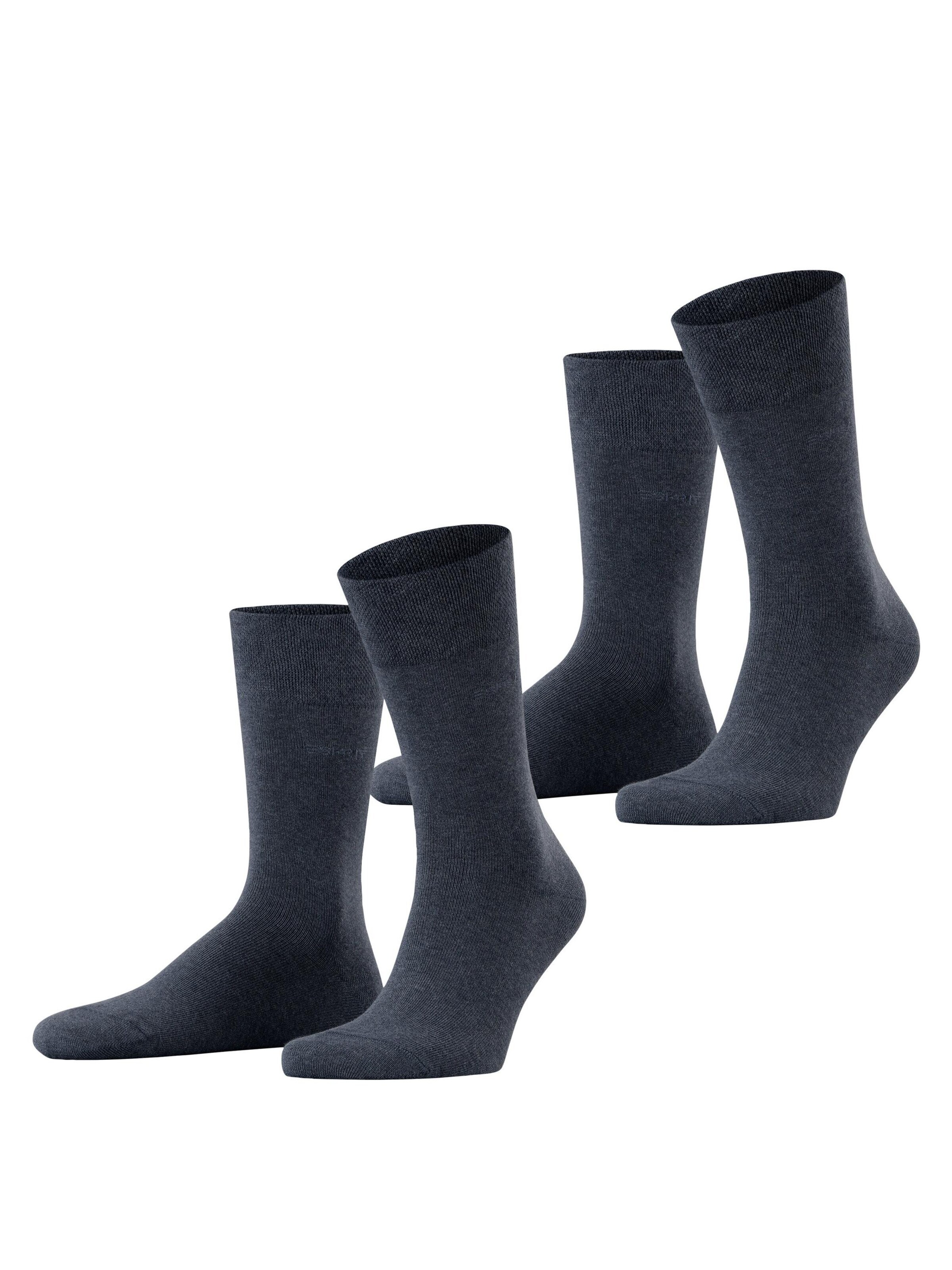 ESPRIT Socks 'Basic Easy 2-Pack' in Blue: front