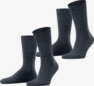 ESPRIT Socks 'Basic Easy 2-Pack' in Blue: front