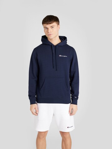 Champion Authentic Athletic Apparel Sweatshirt in Blau: predná strana