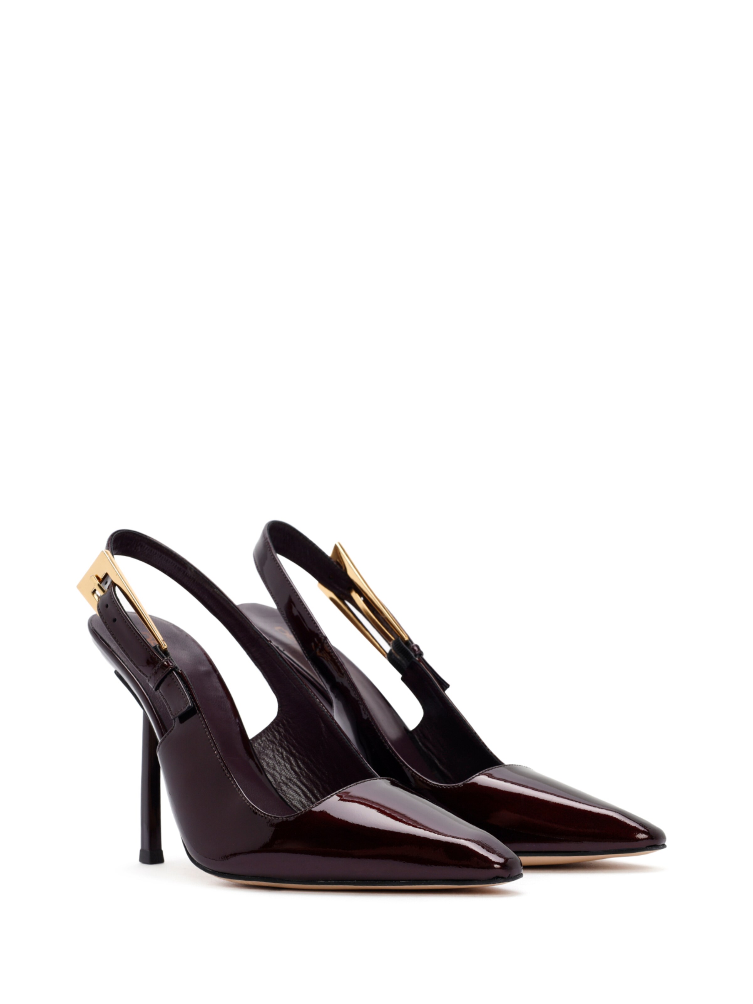 Derimod Slingback Pumps in Red