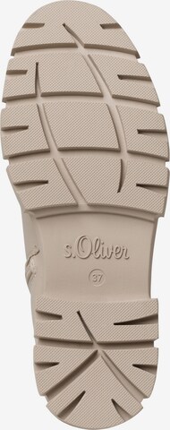 s.Oliver - Botas Chelsea en beige