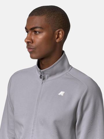 K-Way Zip-Up Hoodie in Grey