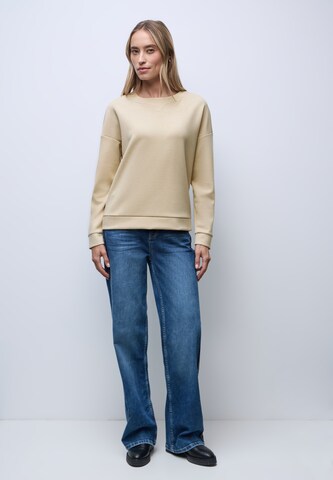STREET ONE Sweatshirt in Beige