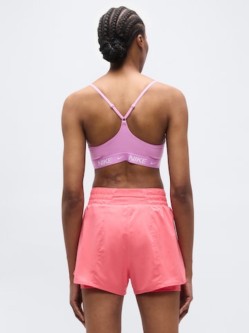 NIKE Bustier Sport bh 'INDY' in Lila