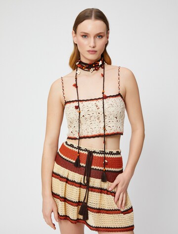 Koton Top in Beige: voorkant