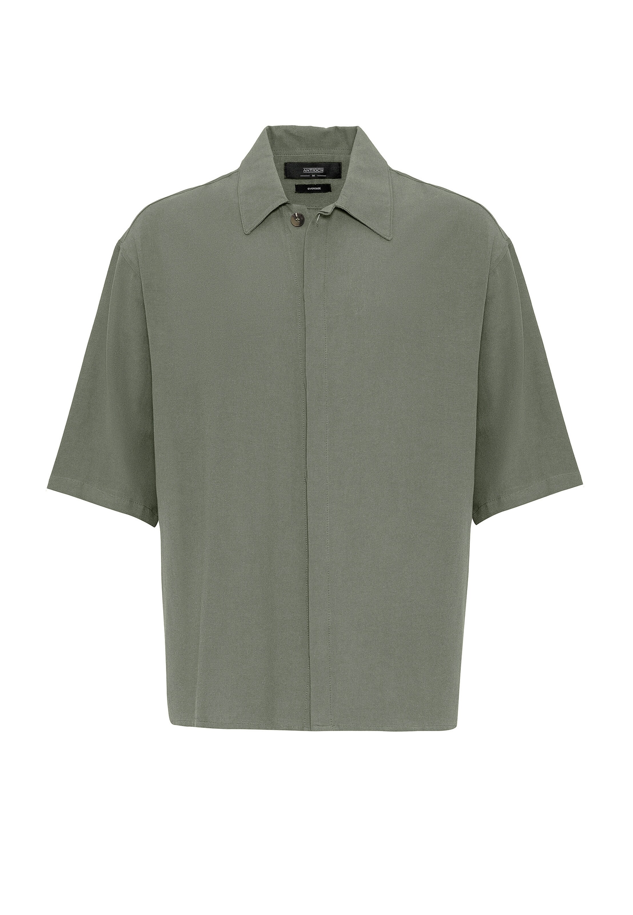 Fit confort Chemise Antioch en vert : devant
