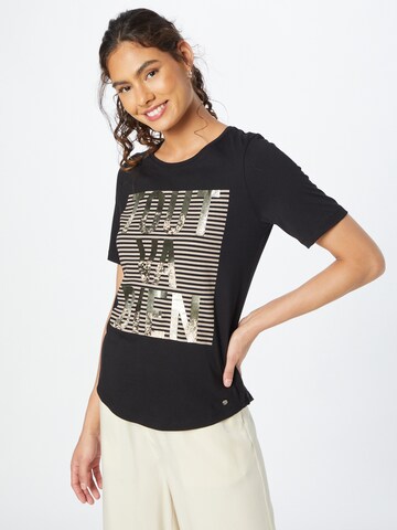 Key Largo Shirt 'ALRIGHT ' in Black: front