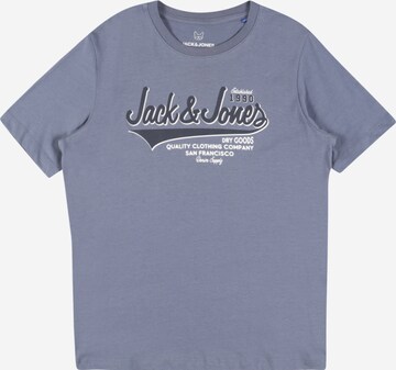 Jack & Jones Junior Tričko - Modrá: predná strana