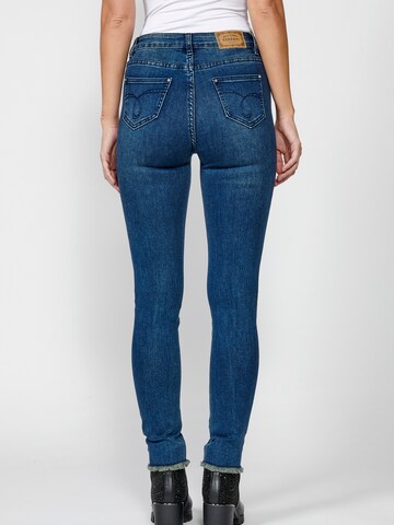 KOROSHI Regular Jeans in Blau