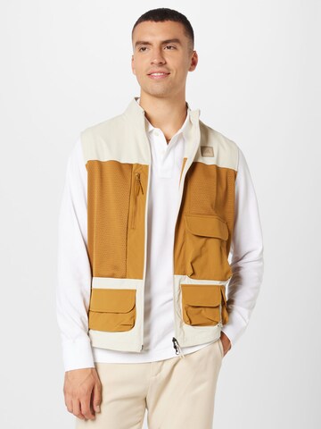 ADIDAS GOLF Sportsvest i beige: forside