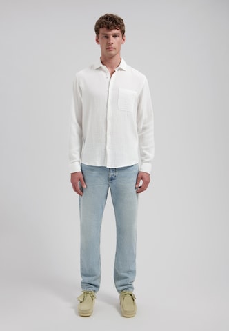 Dstrezzed Regular fit Button Up Shirt 'Axton' in White