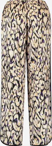 GERRY WEBER - Perna larga Calças em mistura de cores
