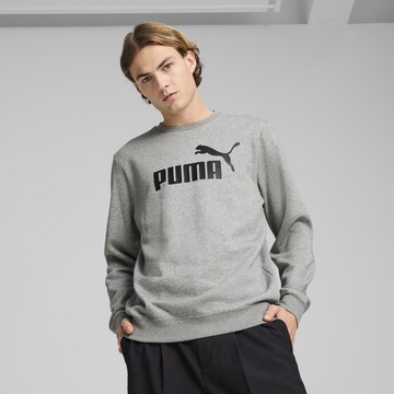 PUMA Sports sweatshirt 'Ess No. 1' in Grey: front