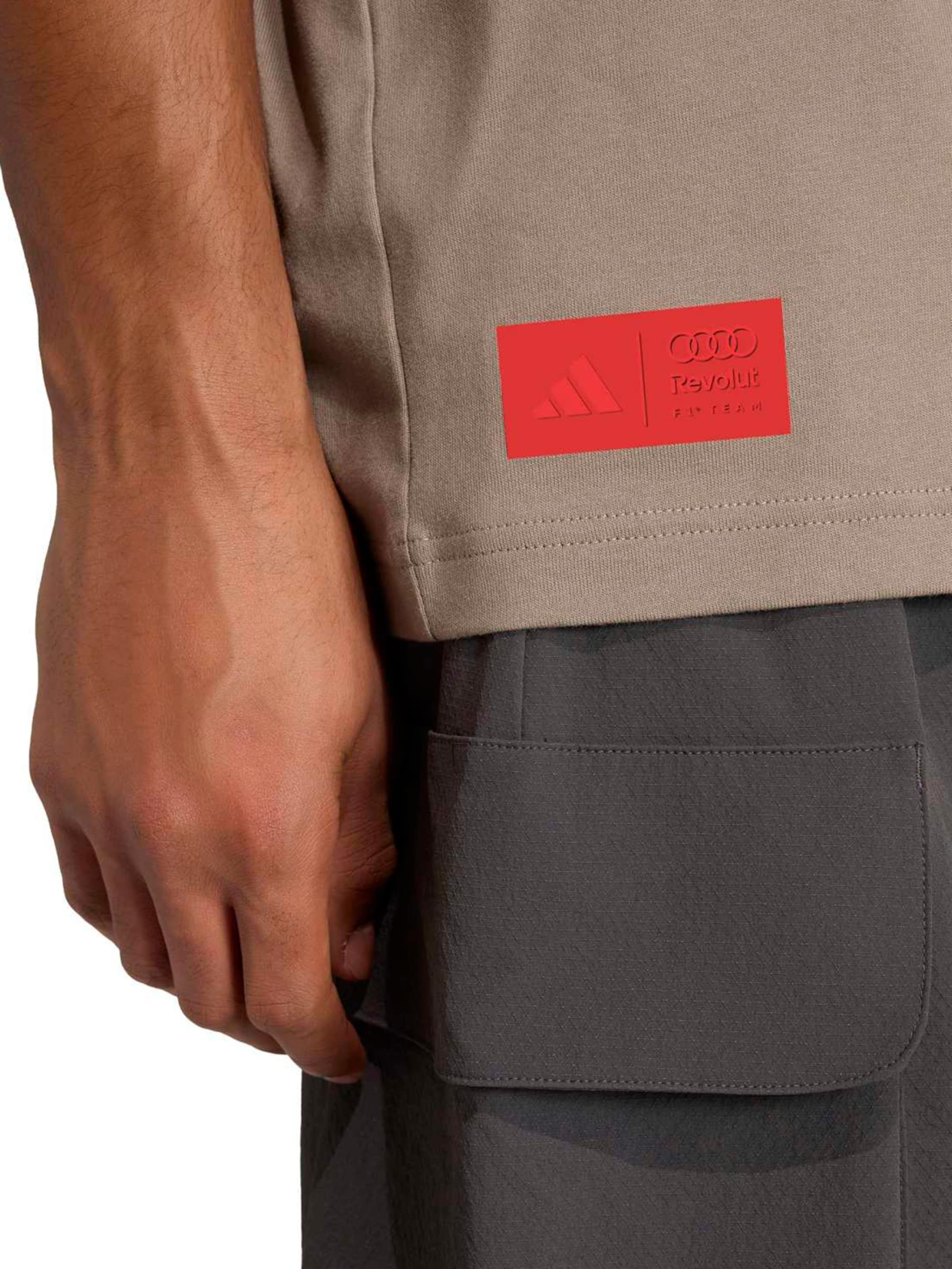 T-Shirt fonctionnel 'AU EF GR II' ADIDAS SPORTSWEAR en marron